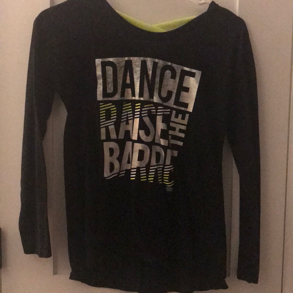 justice girls dance raise the barre tee